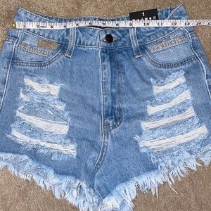 Jean shorts